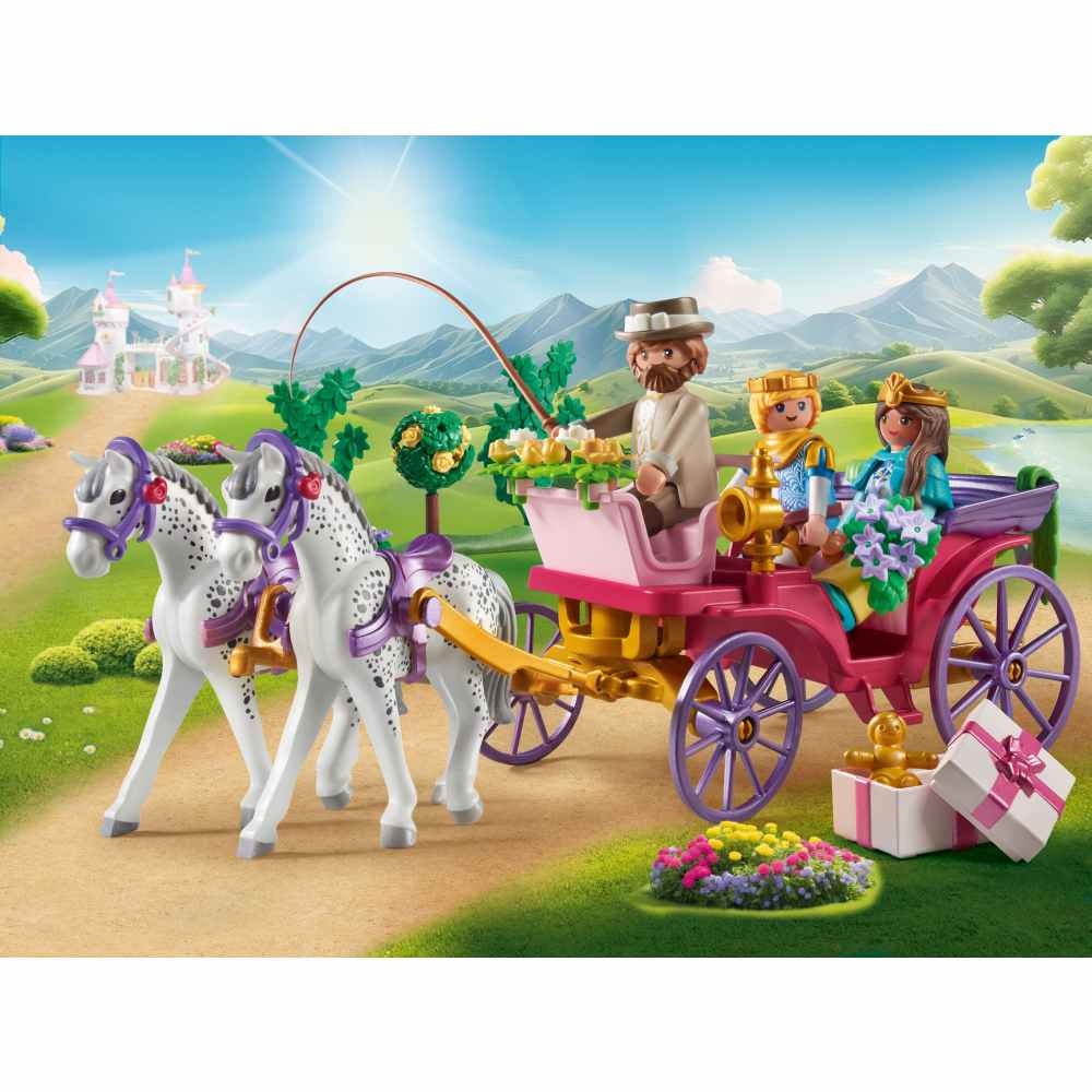 Playmobil - Plimbarea cuplului regal cu caleasca Playmobil - 3 | YEO