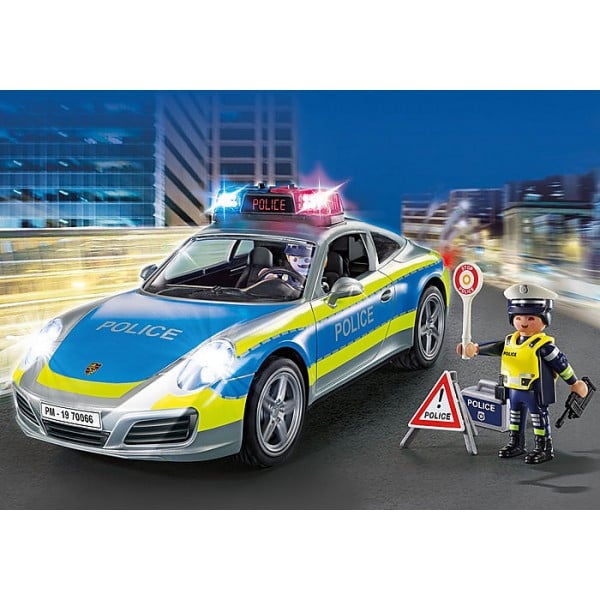 Playmobil - Porsche 911 Carrera 4S Politie - 3 | YEO