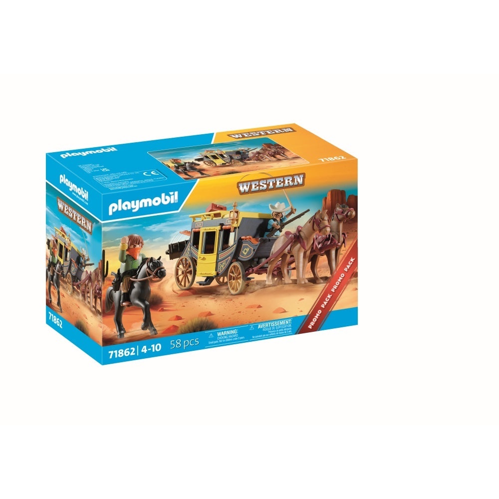 Playmobil - Promo Pack Diligenta din Vestul salbatic - 1 | YEO