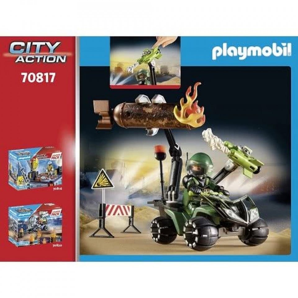 Playmobil - Vehicul Special Pentru Bombe - 3 | YEO