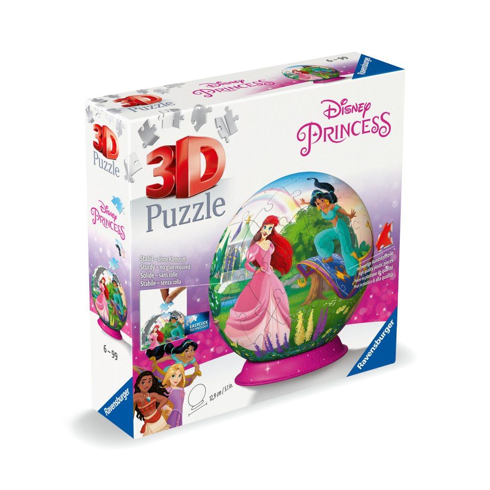 Puzzle 3D printesa Disney 72 piese - 2 | YEO