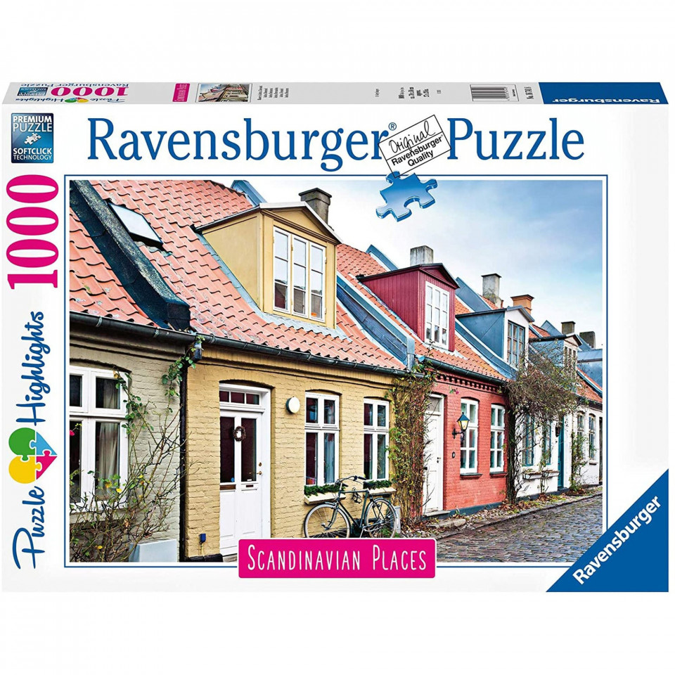 Puzzle Aarhus Danemarca, 1000 Piese - 3 | YEO