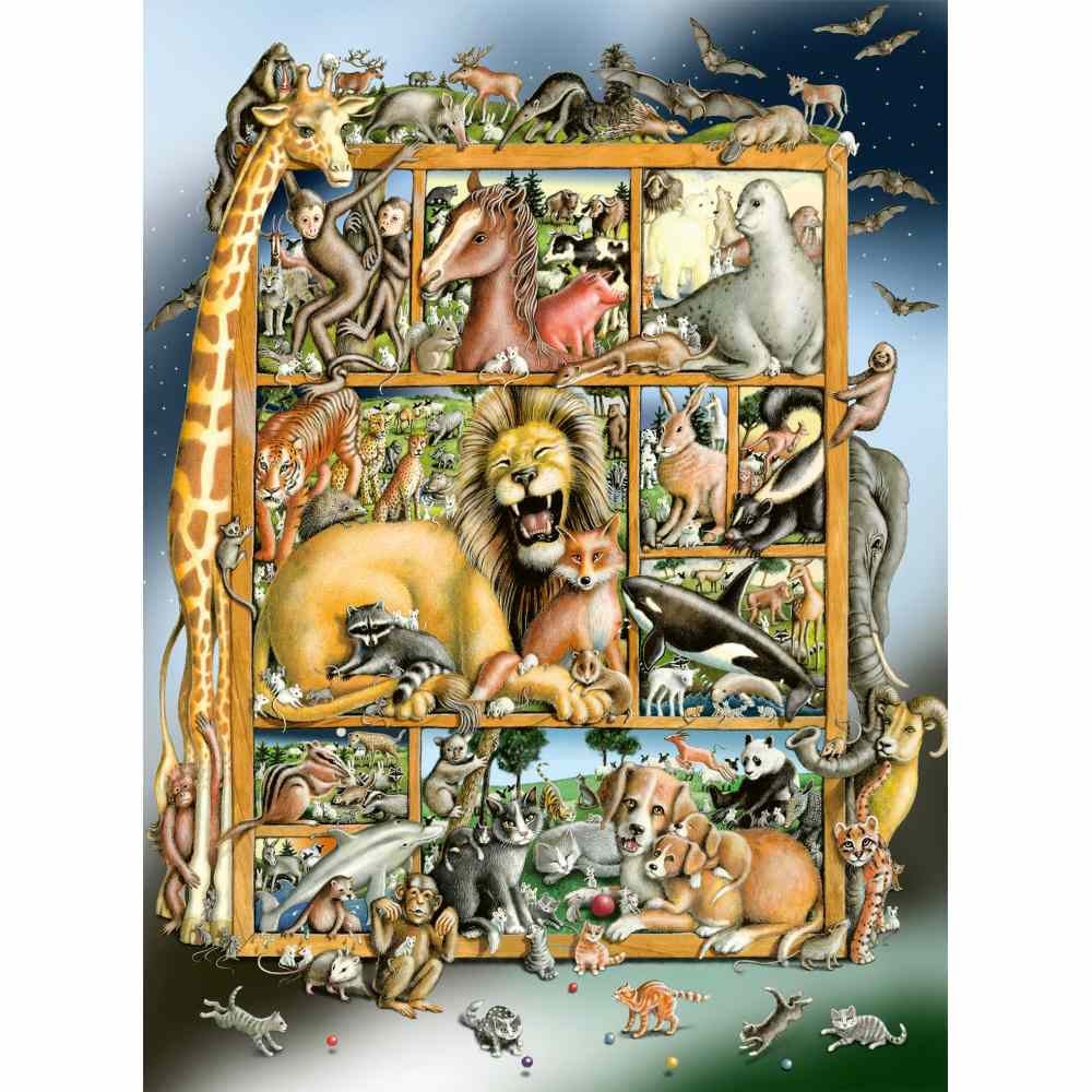 Puzzle animale 100 piese - 1 | YEO