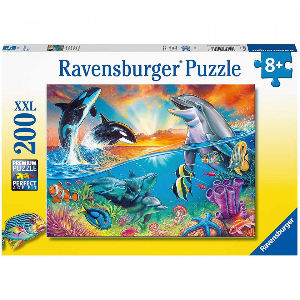 Puzzle Animale Din Ocean, 200 Piese - 1 | YEO