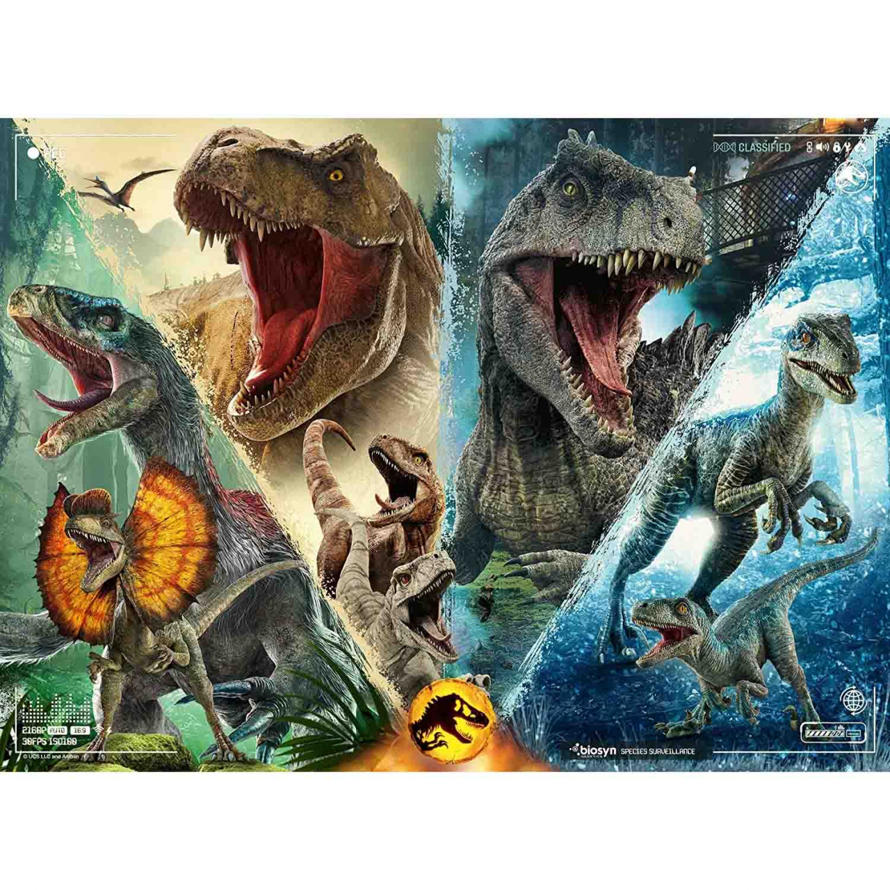 Puzzle Dominatia Jurassic World, 100 Piese - 1 | YEO