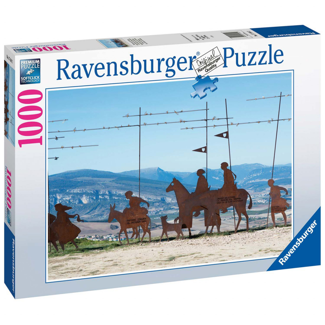 Puzzle Drumul Sfantului Iacob, 1000 Piese - 2 | YEO