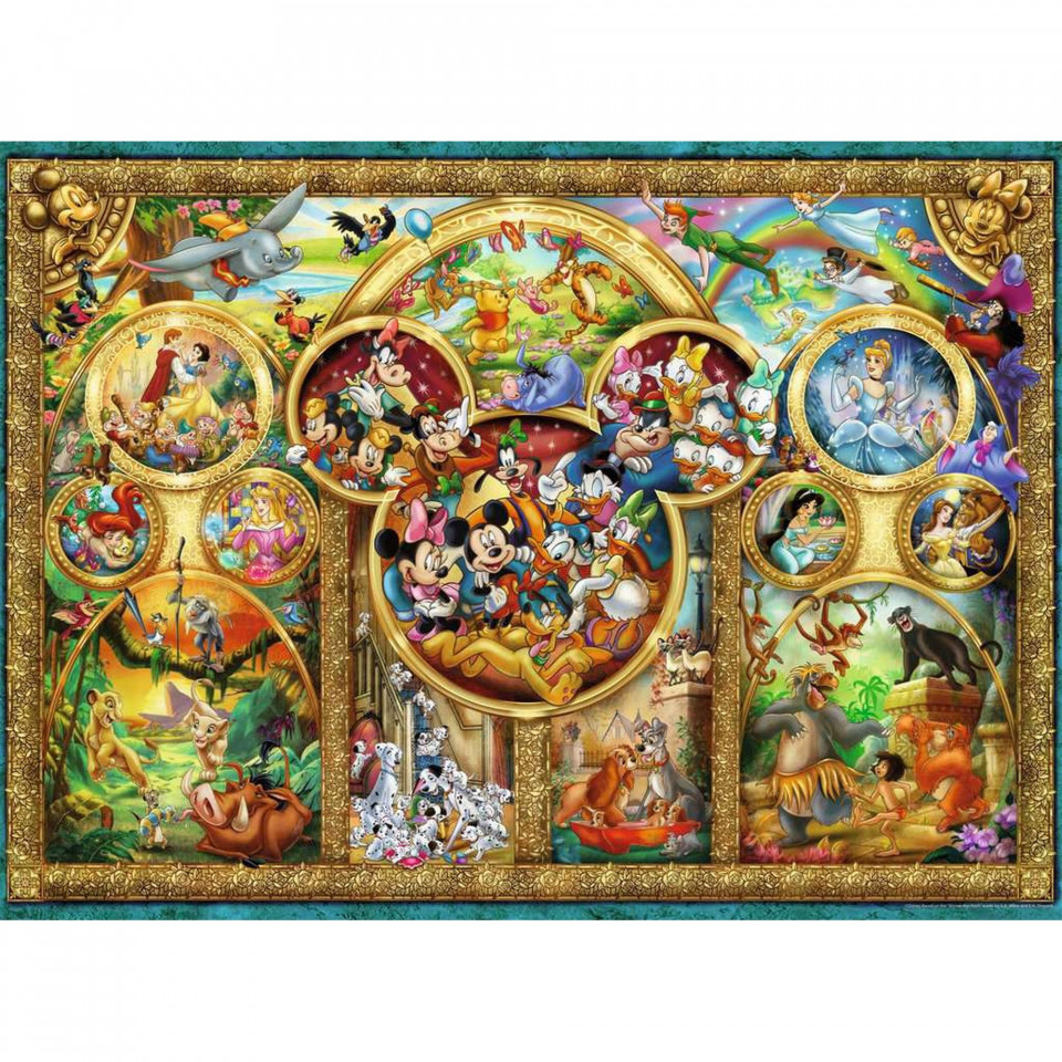 Puzzle Familia Disney, 500 Piese