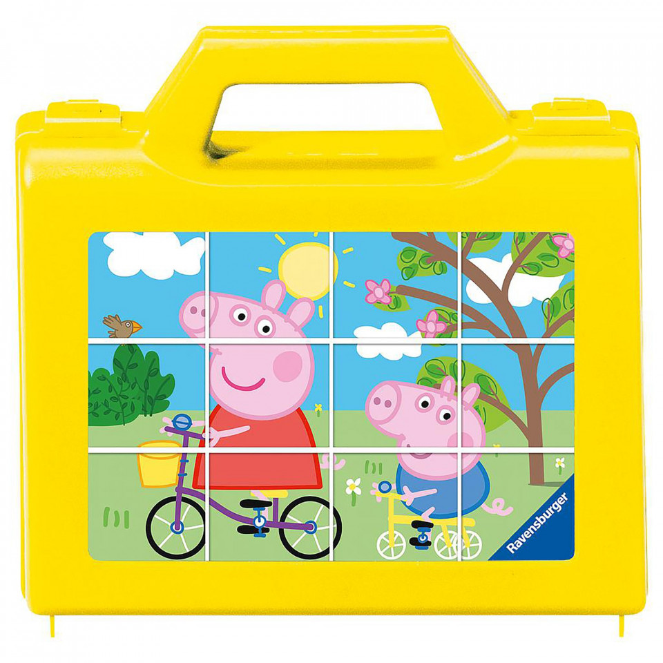 Puzzle In Cutie Peppa Pig, 12 Piese - 1 | YEO