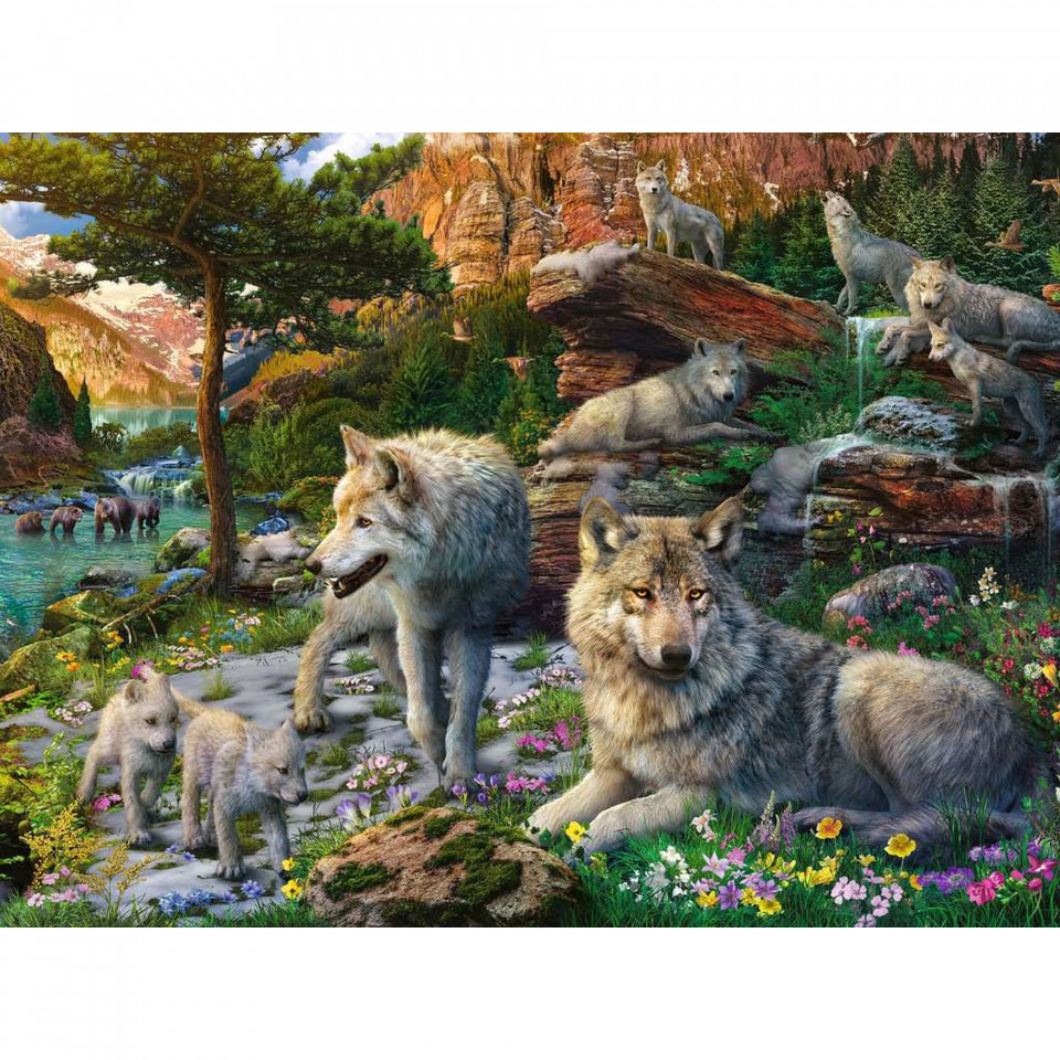 Puzzle Lupi, 1500 Piese - 1 | YEO