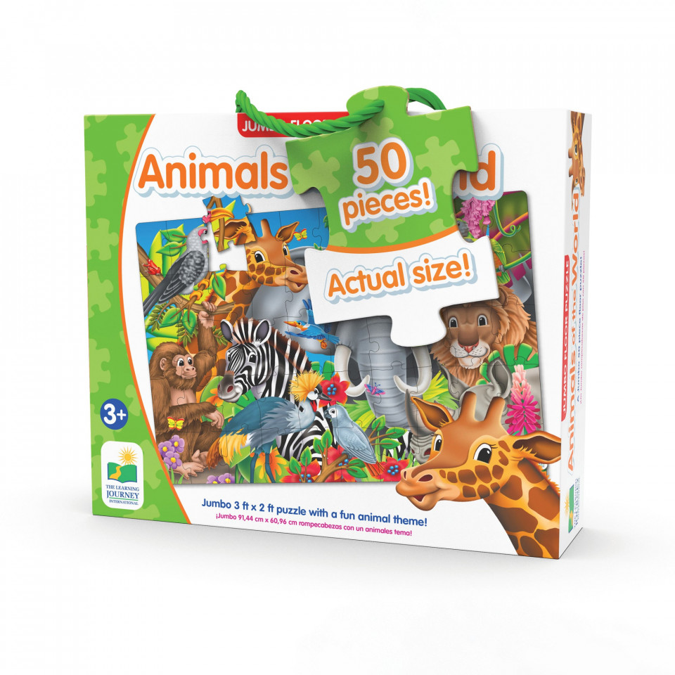 Puzzle Mare De Podea - Animalele Lumii