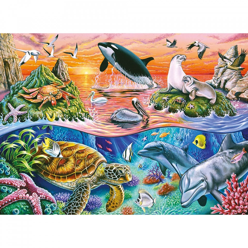 Puzzle Minunatul Ocean, 100 Piese