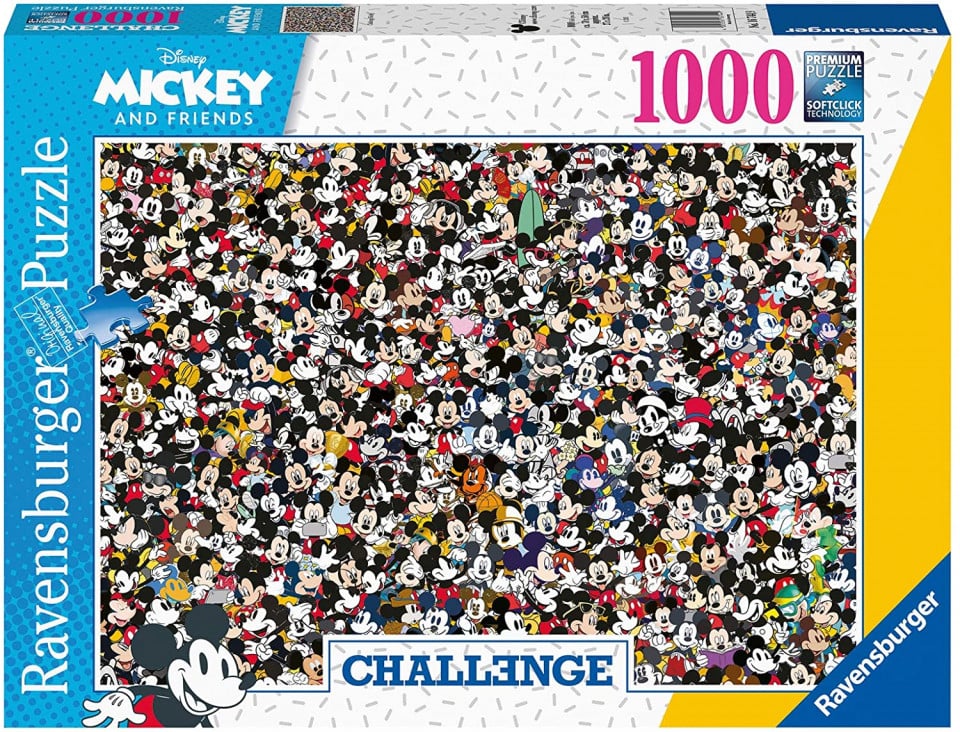 Puzzle Provocare Mickey Si Prietenii, 1000 Piese - 1 | YEO