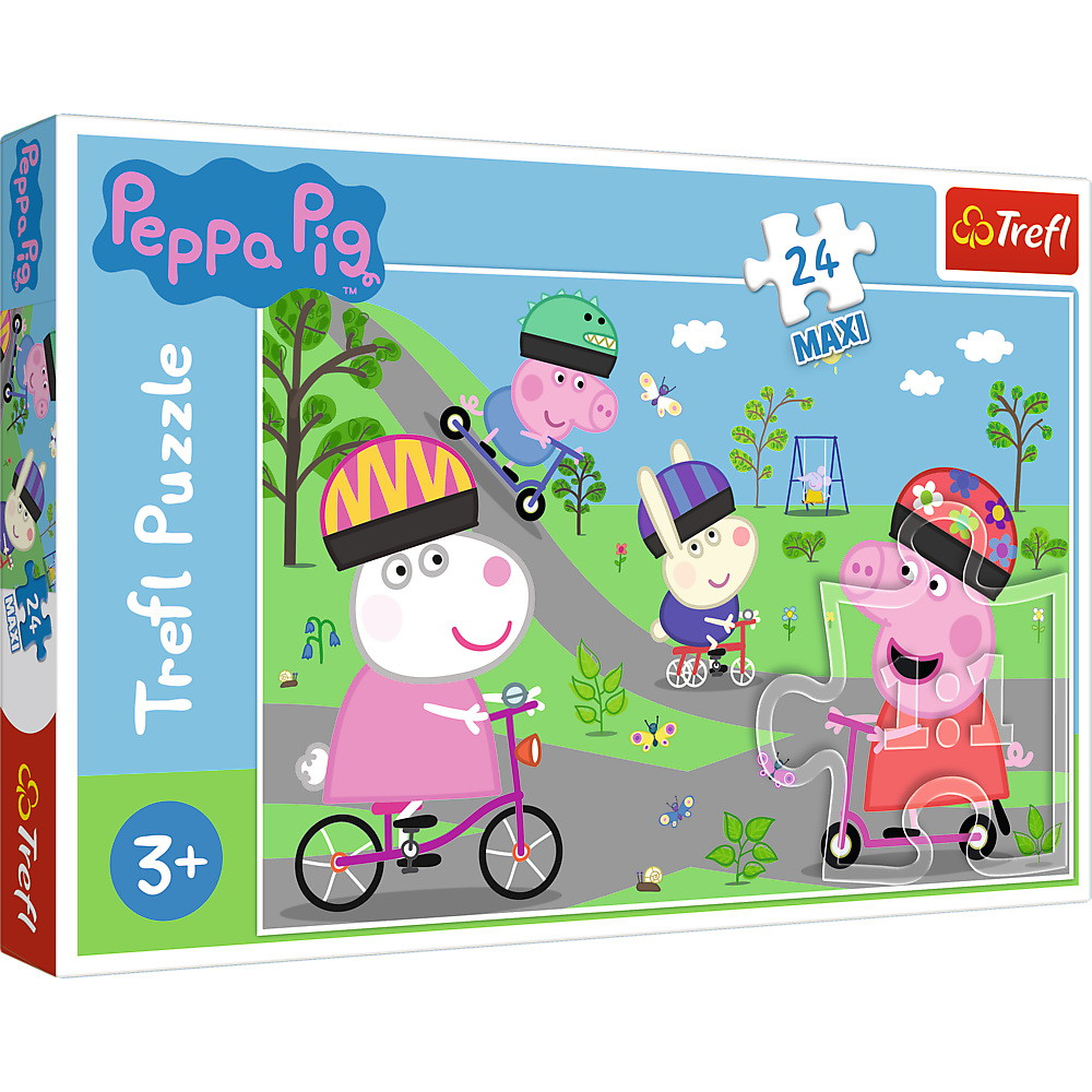 Puzzle Trefl 24 Maxi Purcelusa Peppa Pig - 1 | YEO