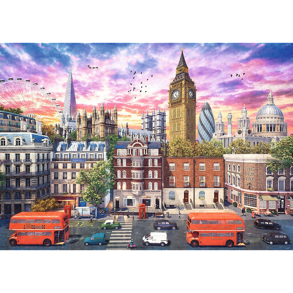 Puzzle Trefl 4000 Calatorie In Londra - 1 | YEO