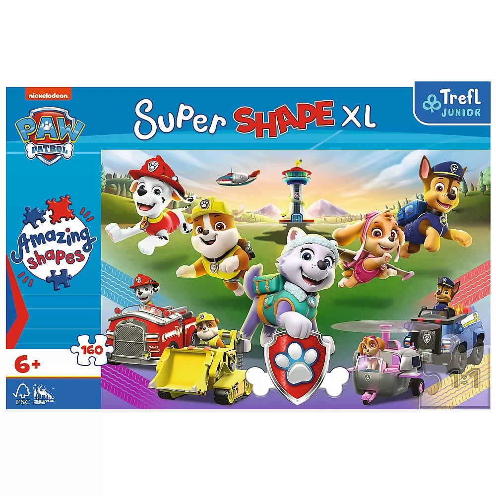 Puzzle Trefl Primo Super Shape Xxl 160 Patrula Catelusilor - 2 | YEO