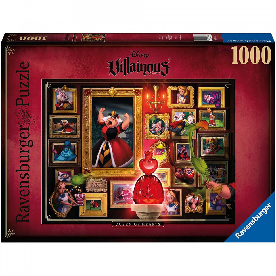 Puzzle Villainous Regina Inimilor, 1000 Piese - 4 | YEO