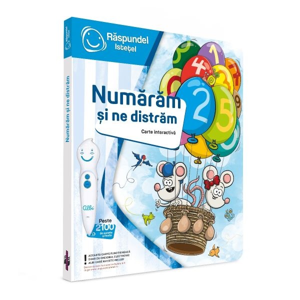 Raspundel Istetel, carte Numaram si ne distram - 1 | YEO