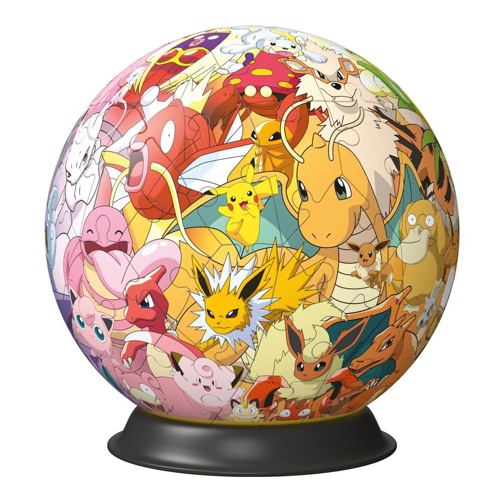 Ravensburger - Puzzle 3D bila personaje Pokemon 72 piese - 2 | YEO