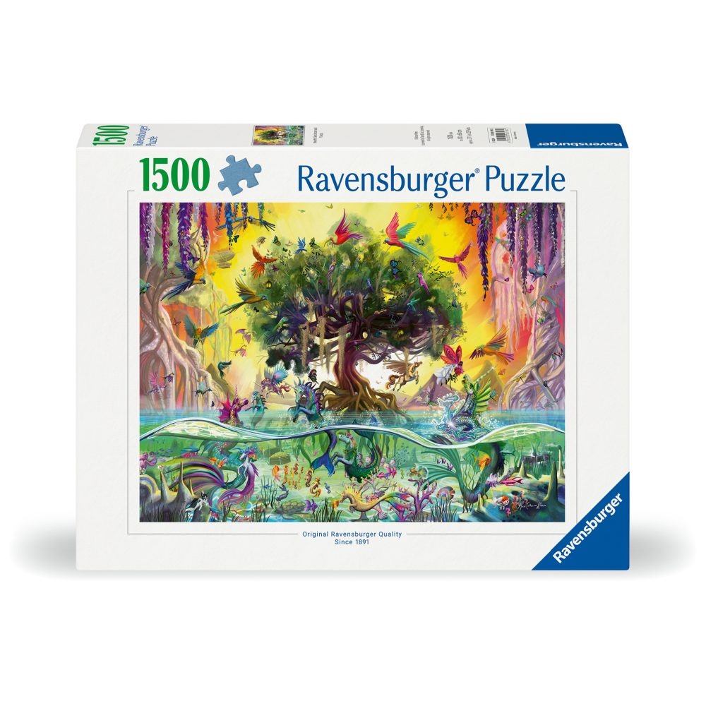 Ravensburger - Puzzle animale basm 1500 piese