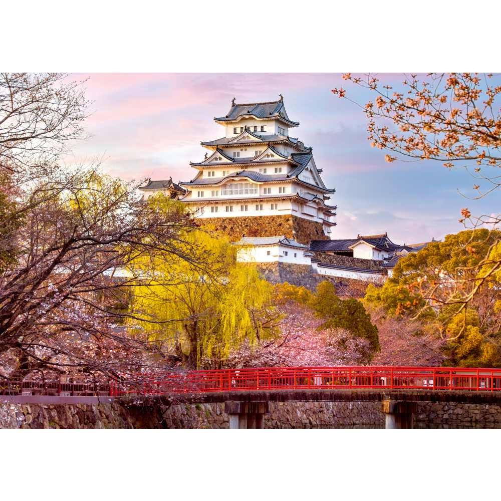 Ravensburger - Puzzle castele minunate Castelul Himeji Japonia 1000 piese - 2 | YEO