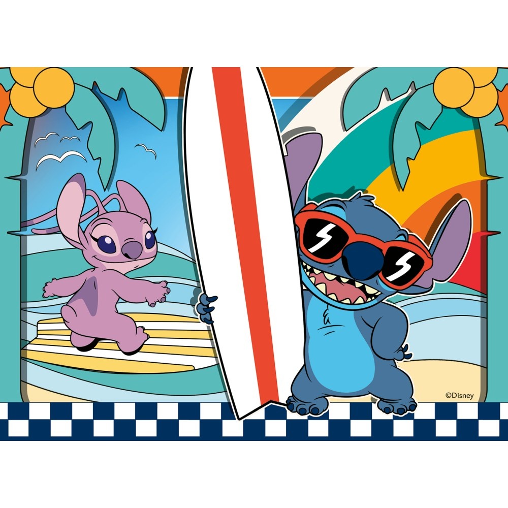 Ravensburger - Puzzle Disney Stitch 4 buc in cutie 12 16 20 24 piese - 2 | YEO