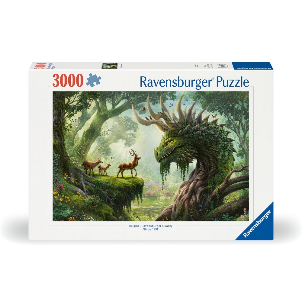 Ravensburger - Puzzle dragonul din padure 3000 piese