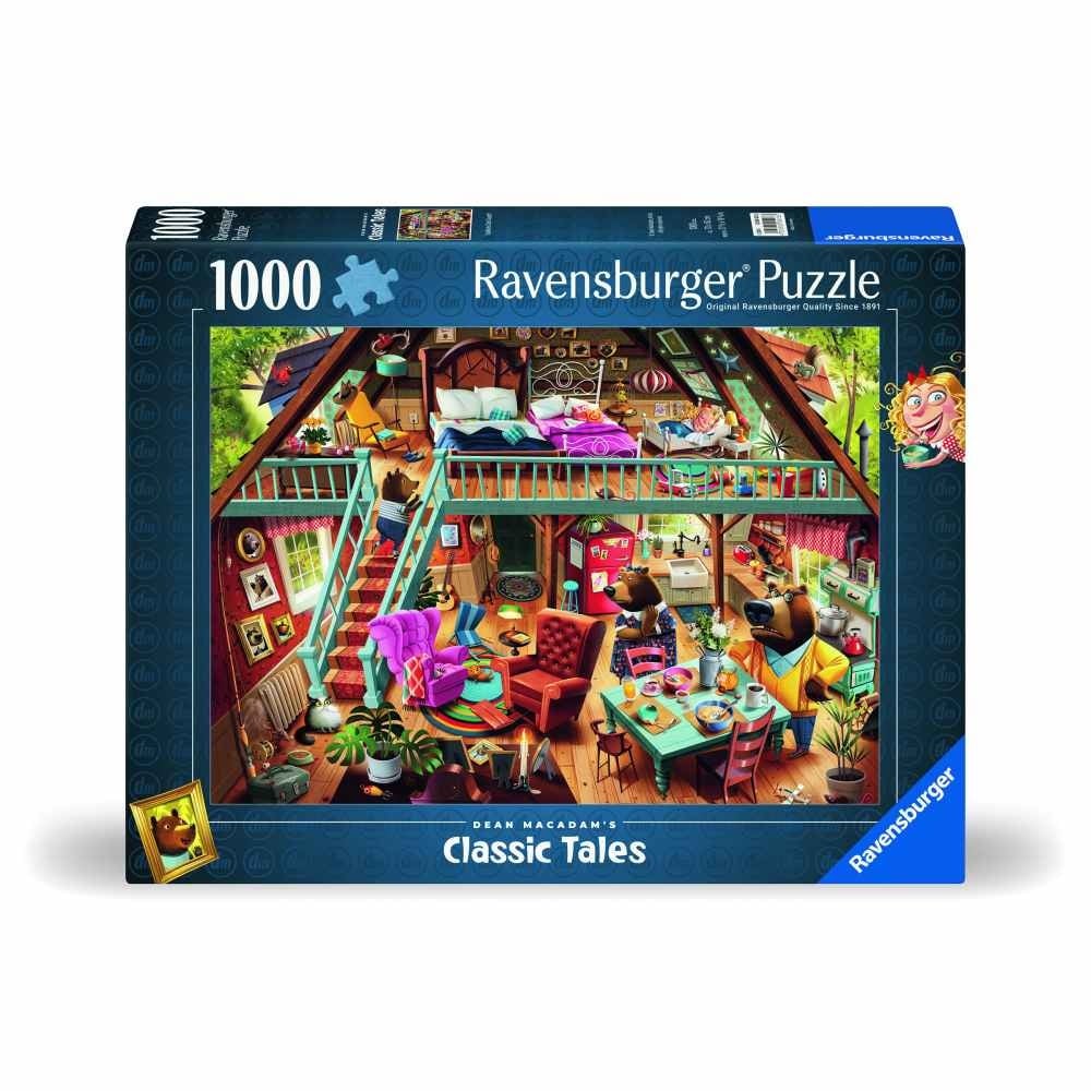 Ravensburger - Puzzle Goldilocks 1000 piese design nou - 1 | YEO