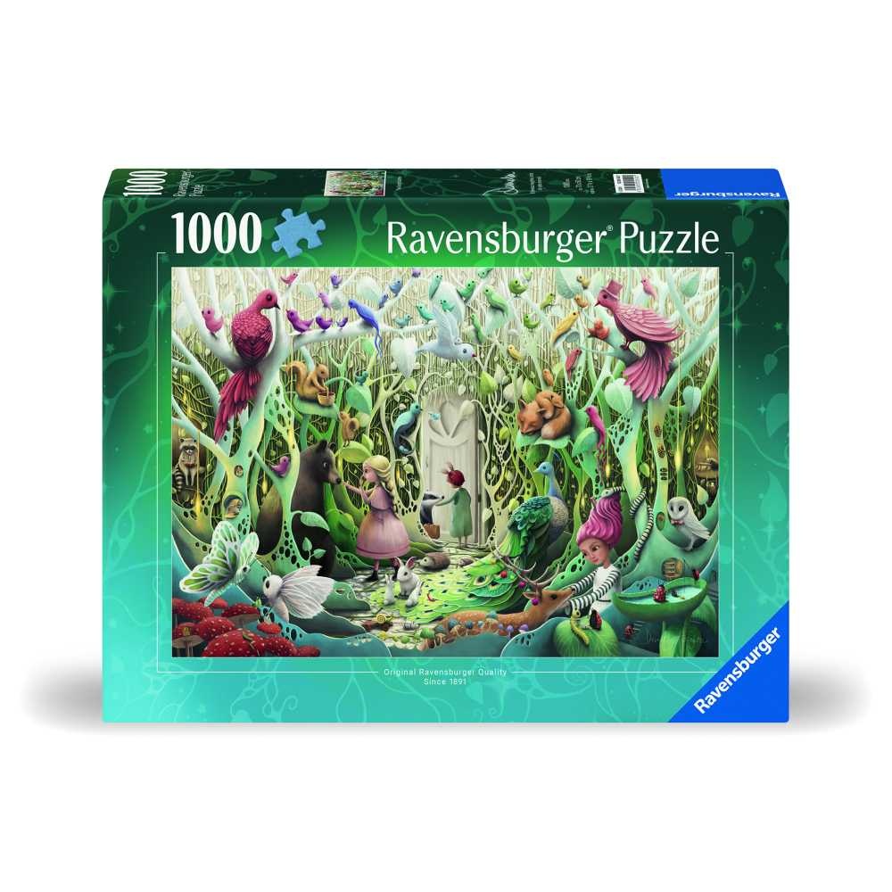 Ravensburger - Puzzle gradina secreta 1000 piese design nou