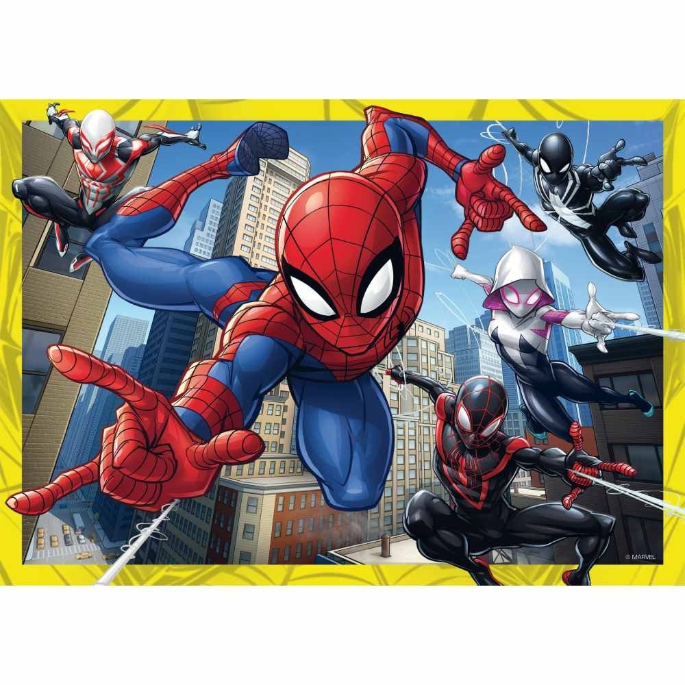 Ravensburger - Puzzle mare de podea Spiderman 60 piese - 1 | YEO