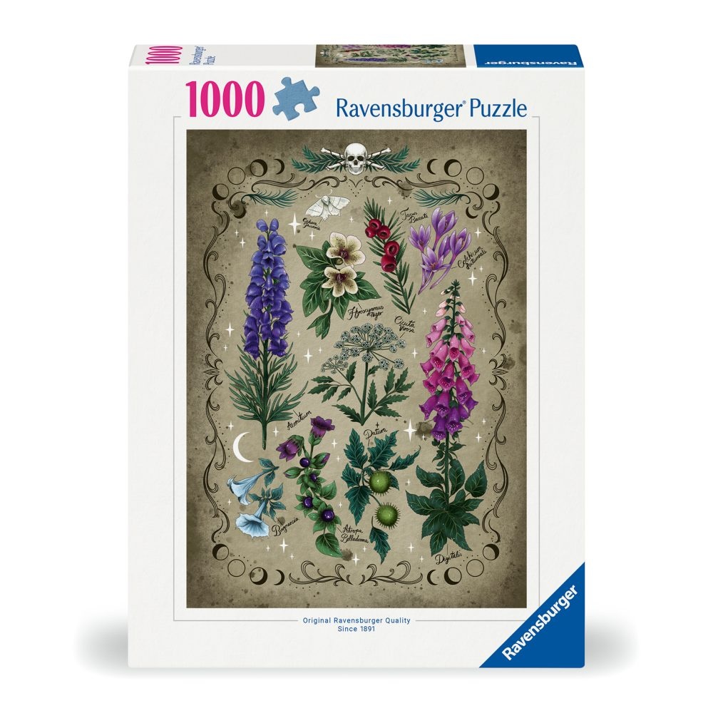 Ravensburger - Puzzle plante otravitoare 1000 piese