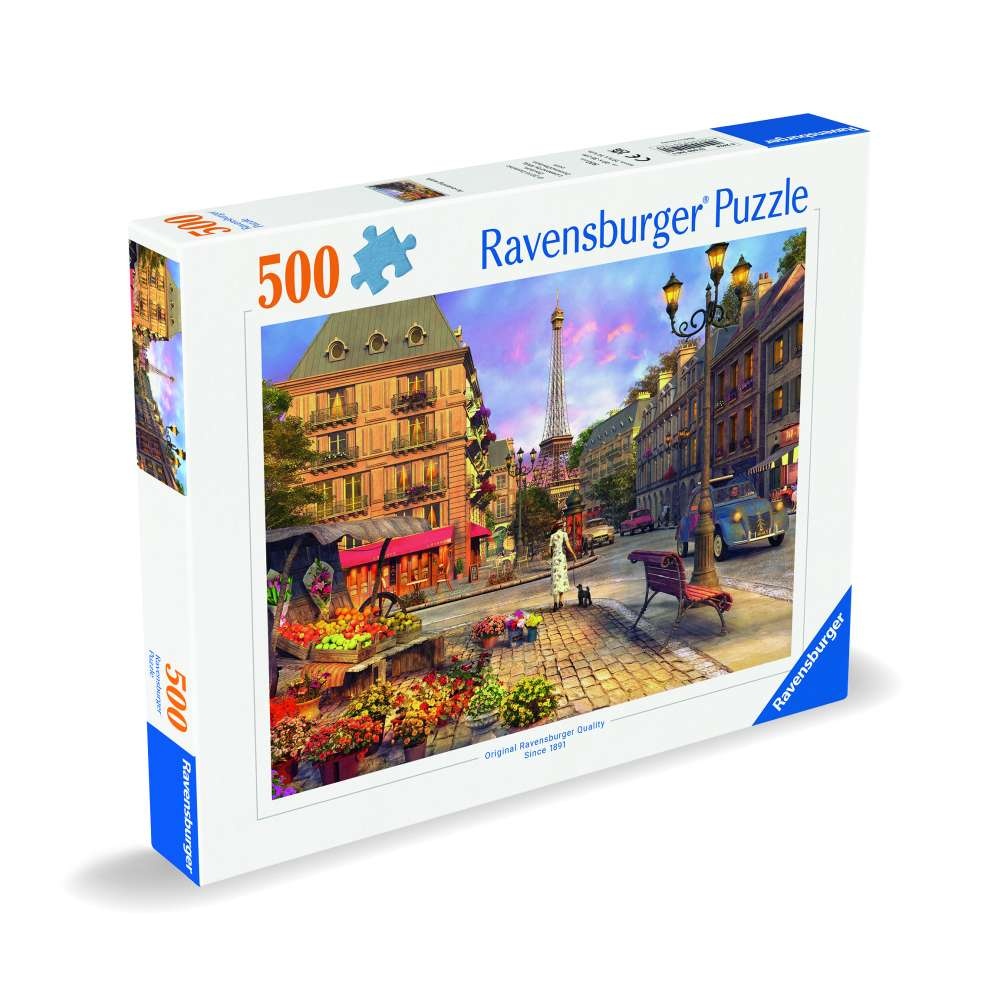 Ravensburger - Puzzle plimbare de seara 500 piese design nou - 1 | YEO