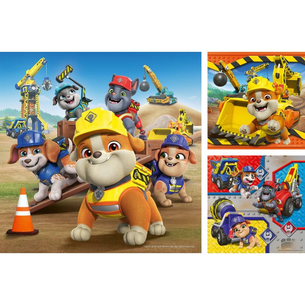 Ravensburger - Puzzle Rubble si echipa lui 3x49 piese - 2 | YEO