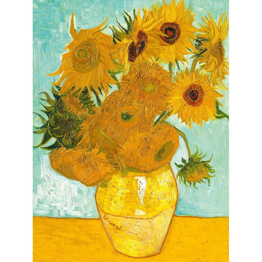 Ravensburger - Puzzle Vincent Van Gogh vaza de flori 1500 piese design nou