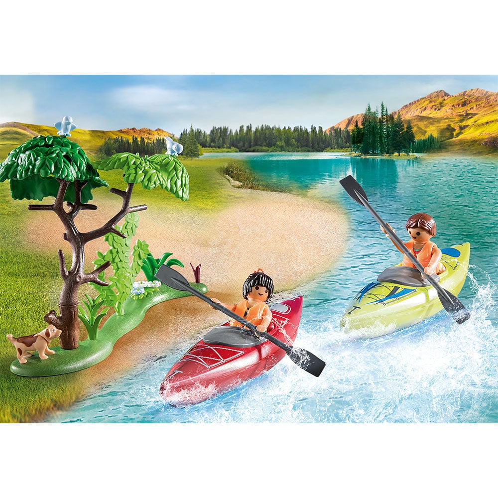 Set de joaca Playmobil Camping Langa Rau - 1 | YEO