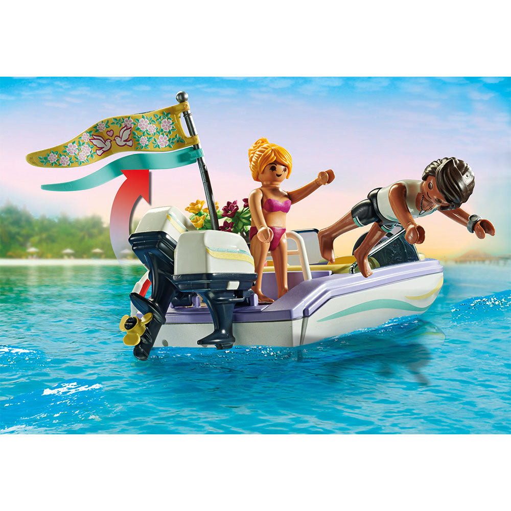 Set de joaca Playmobil - Luna De Miere Cu Barca De Viteza - 1 | YEO