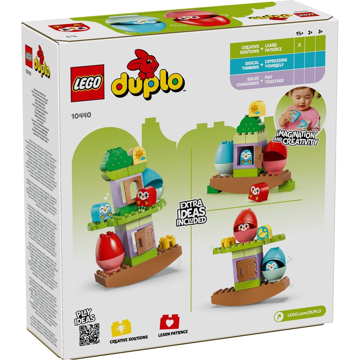 Set Jucarii LEGO DUPLO® - Copac pentru contrabalanta si stivuire (10440) - 1 | YEO