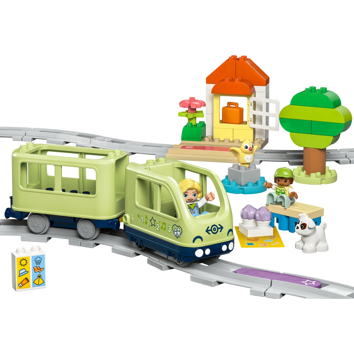 Set Jucarii LEGO DUPLO® - Tren de aventura interactiv (10427) - 2 | YEO