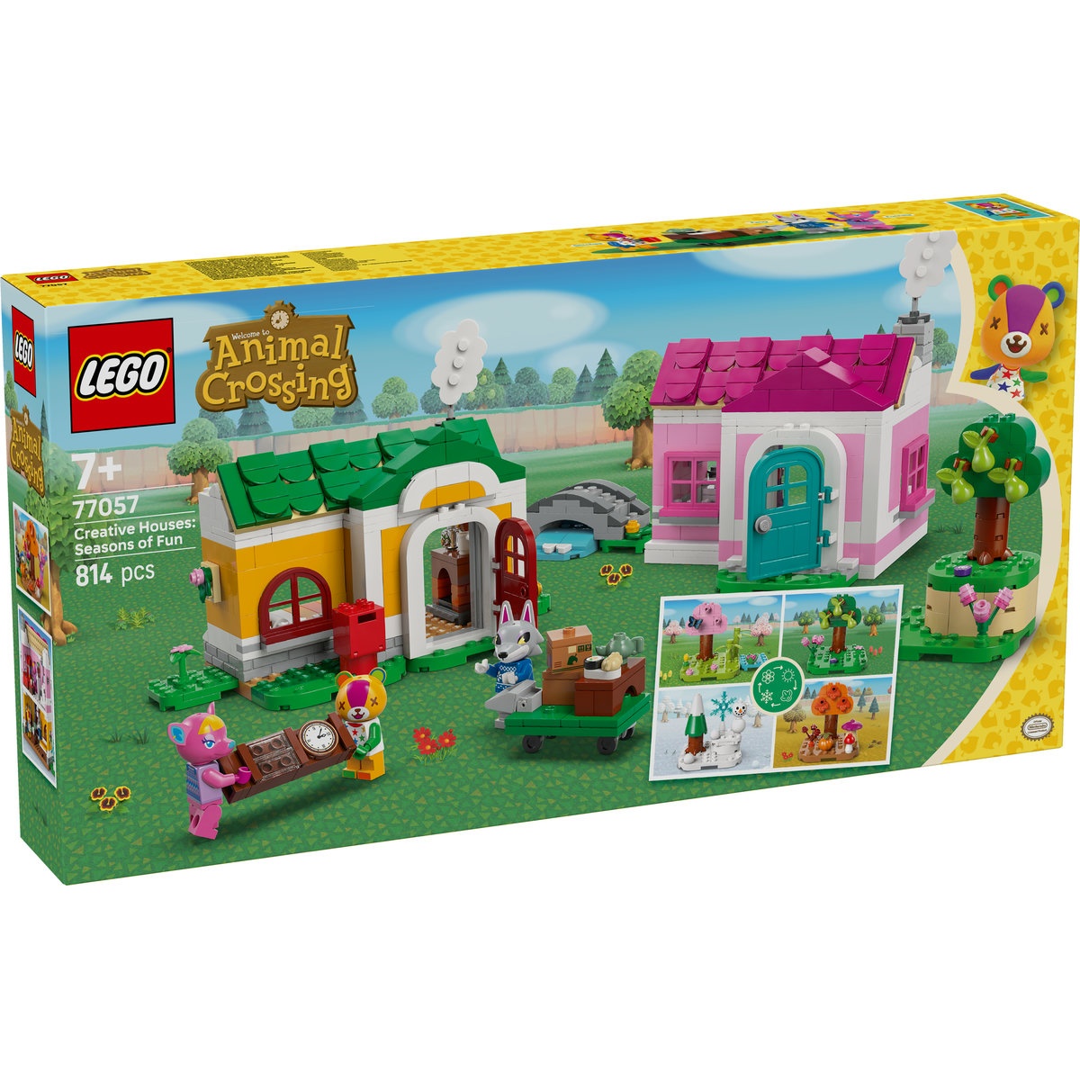 Set LEGO Animal Crossing - Case creative: anotimpuri distractive (77057) - 3 | YEO