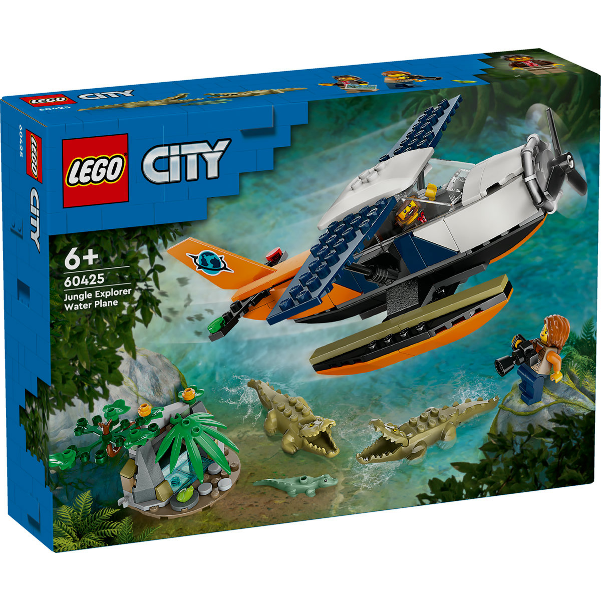 Set LEGO City - Hidroavionul unui explorator al junglei (60425) - 1 | YEO