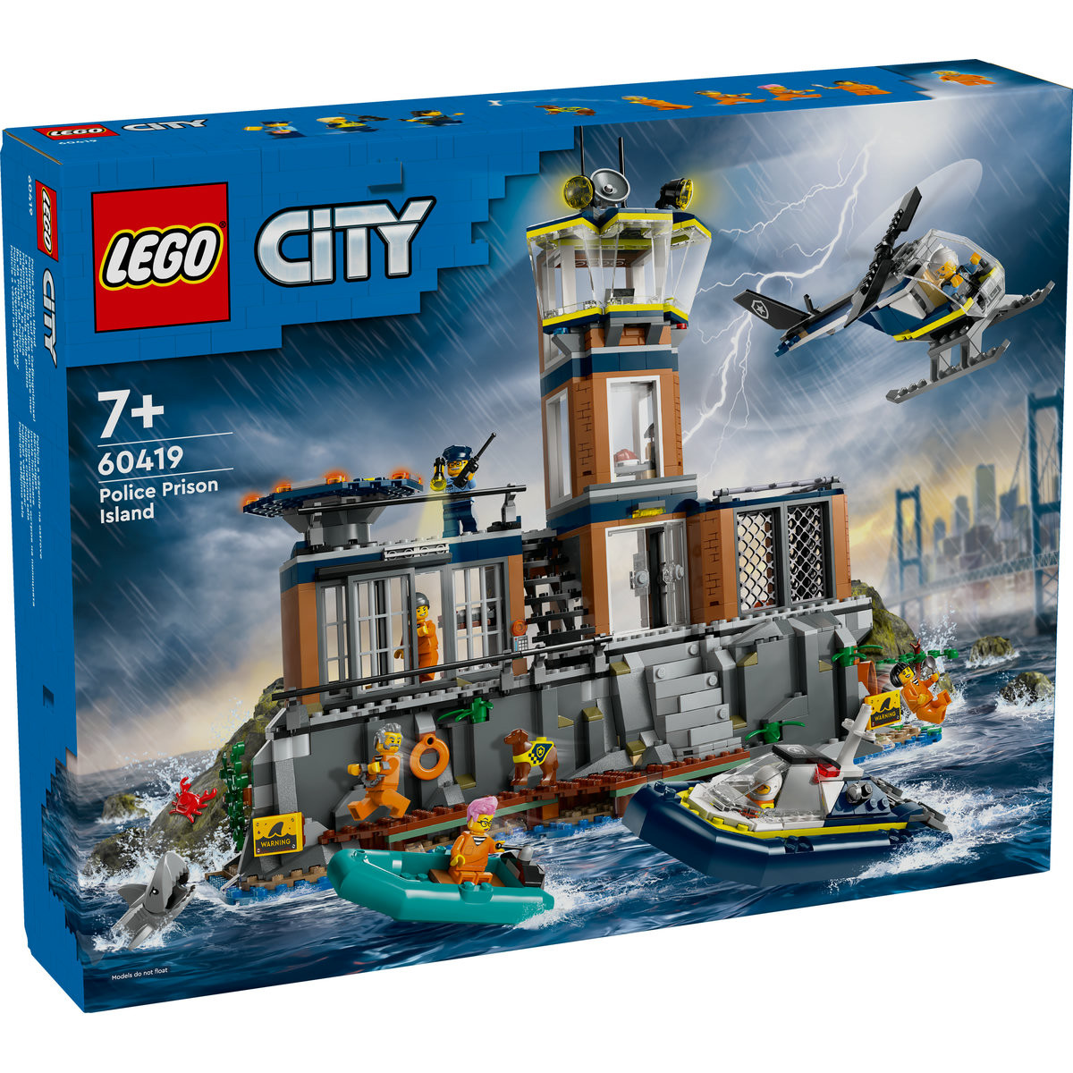 Set LEGO City - Insula-inchisoare (60419) - 1 | YEO