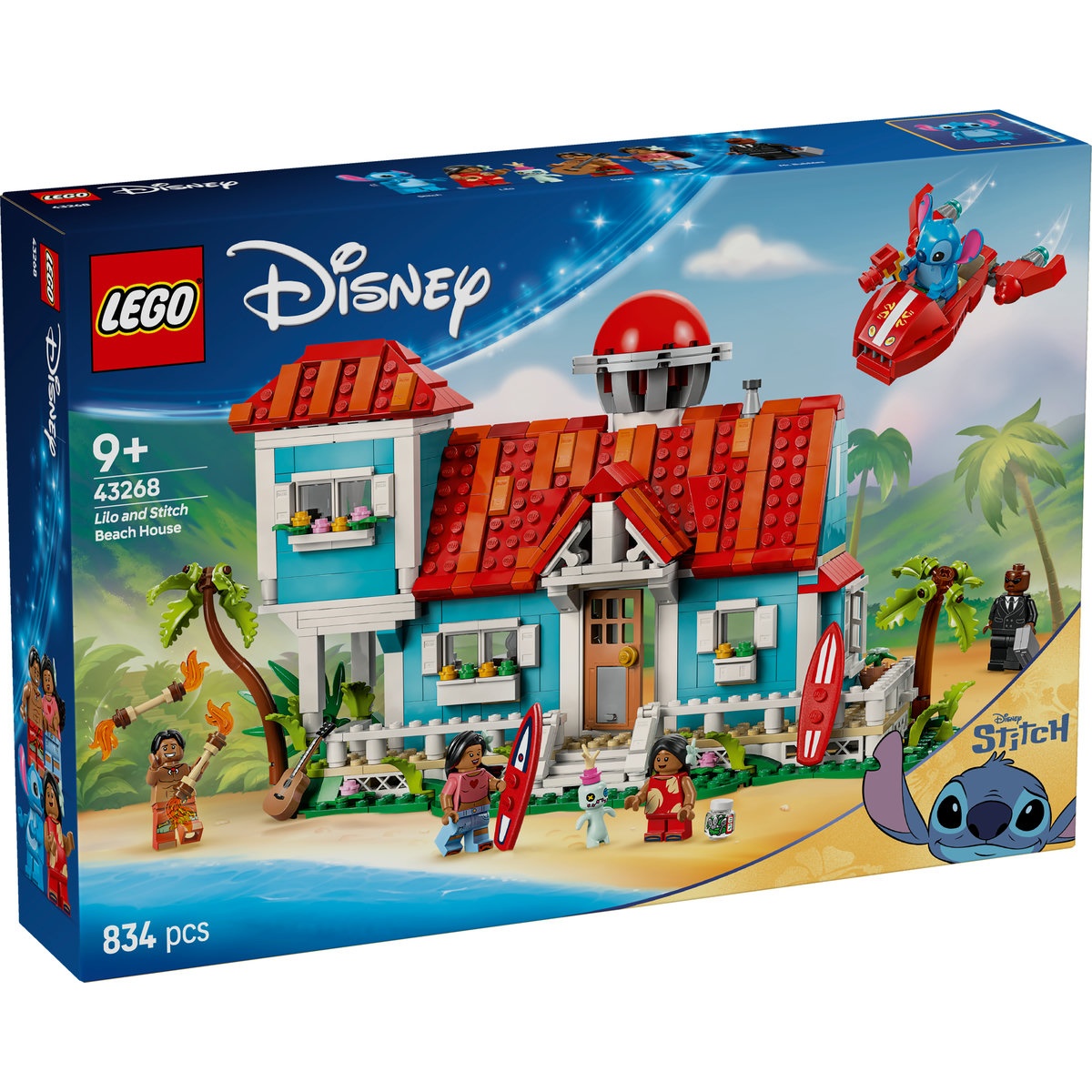 Set LEGO Disney - Casa de pe plaja a lui Lilo si Stitch (43268) - 1 | YEO