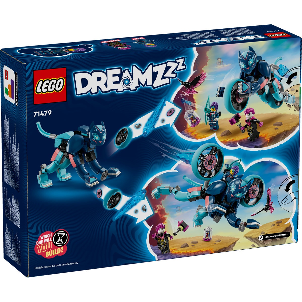 Set LEGO DREAMZzz - Motocicleta-pisica a lui Zoey (71479) - 2 | YEO