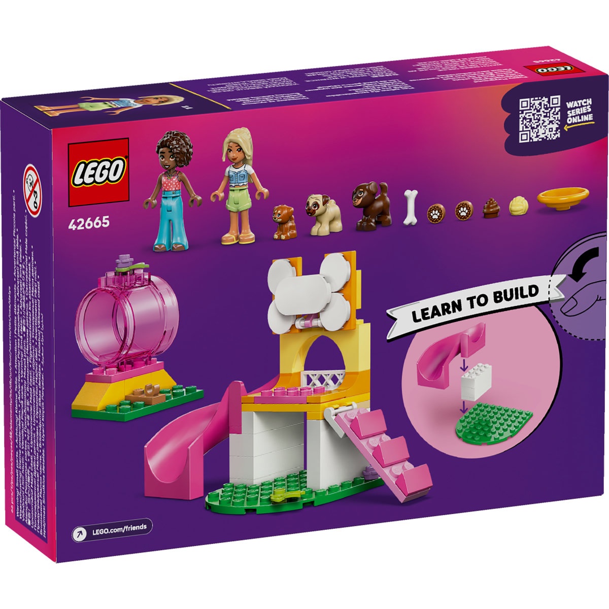 Set LEGO Friends - Loc de joacă pentru căţeluşi (42665) - 2 | YEO