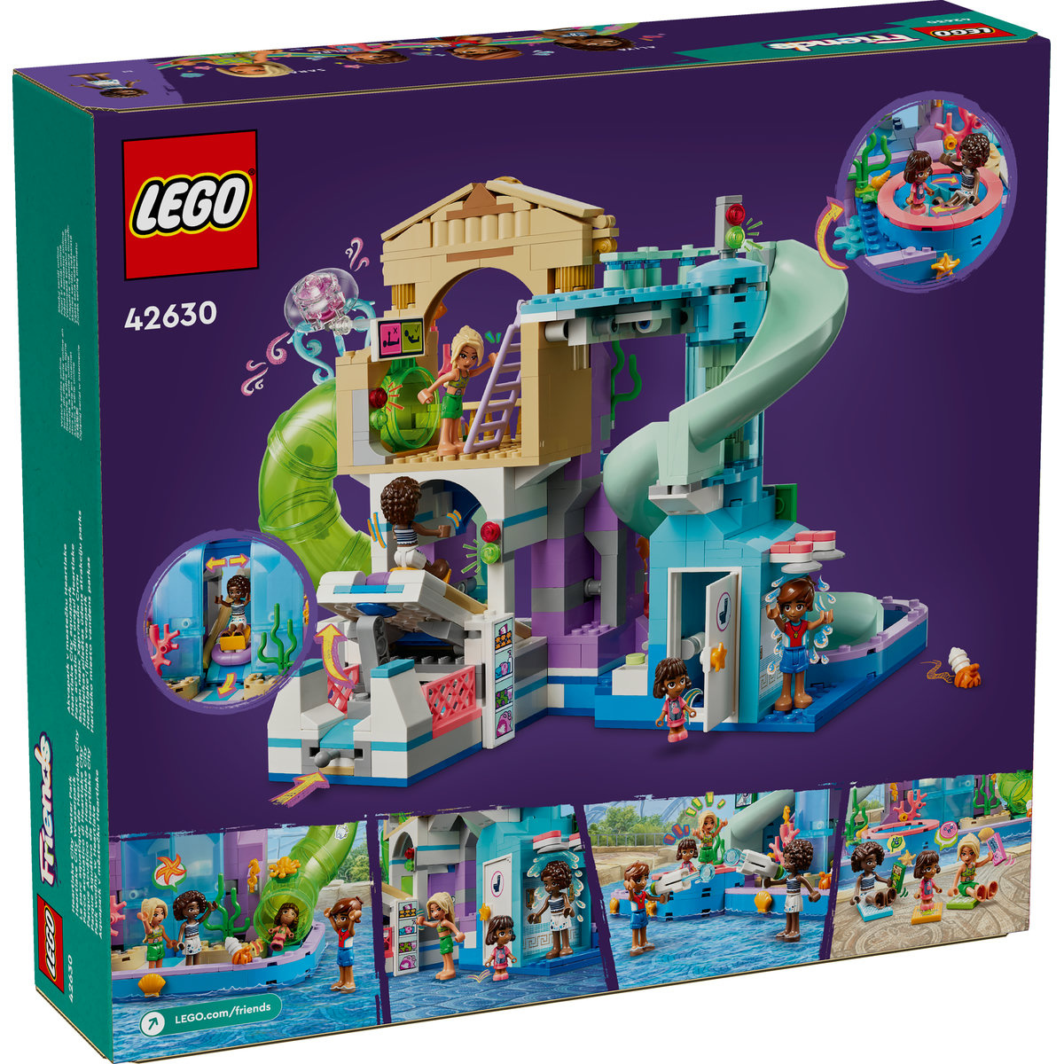 Set LEGO Friends - Parc acvatic din orasul Heartlake (42630) - 2 | YEO