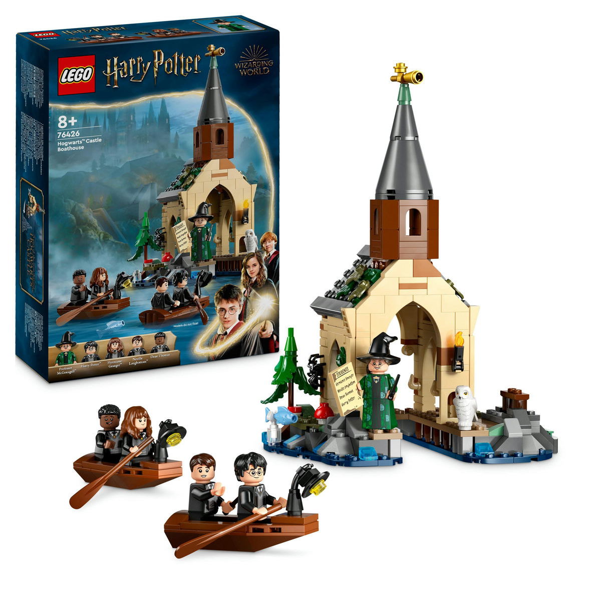 Set LEGO Harry Potter - Hangar pentru barci la Castelul Hogwarts (76426)