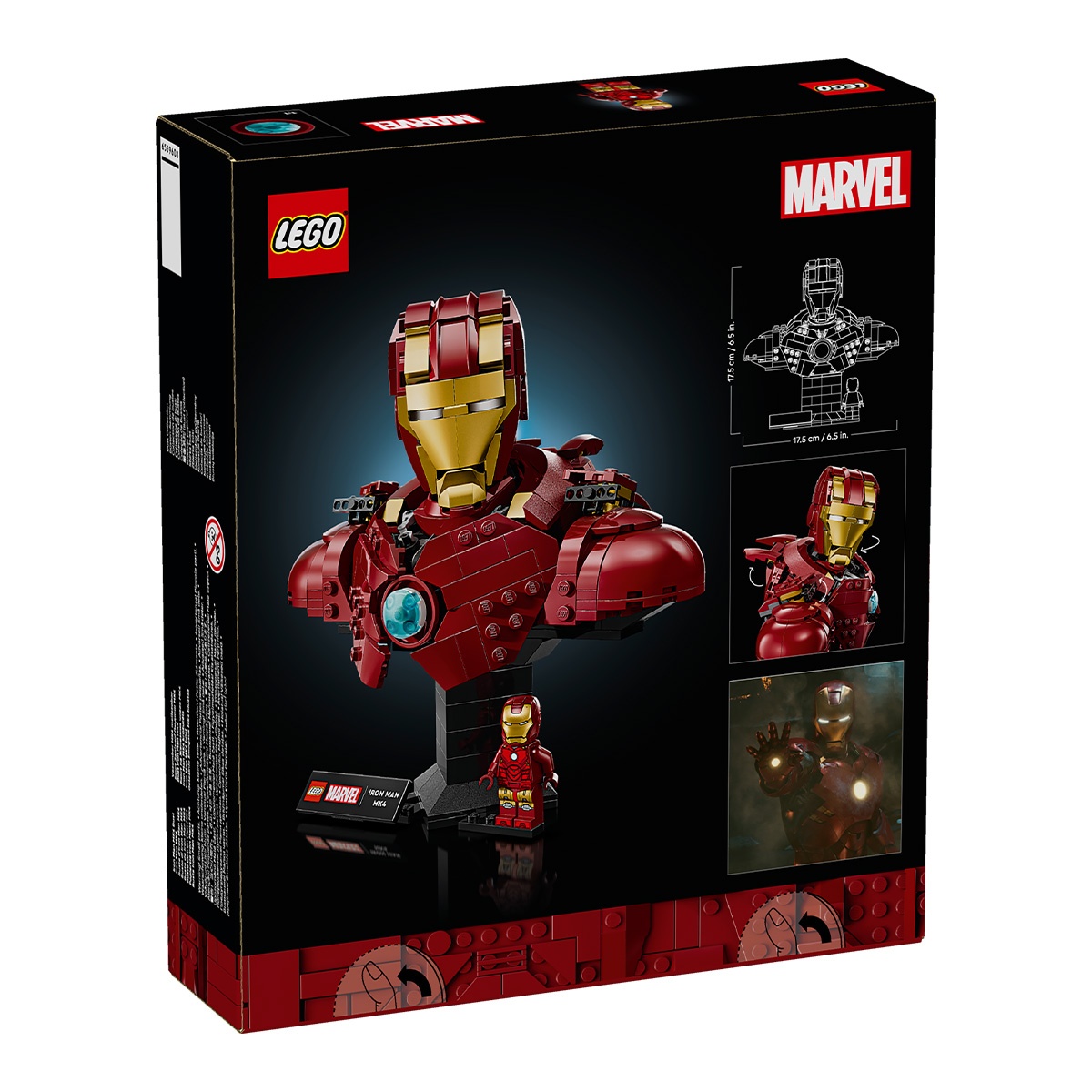 Set LEGO Marvel Super Heroes - Bust Iron Man MK4 (76327) - 2 | YEO