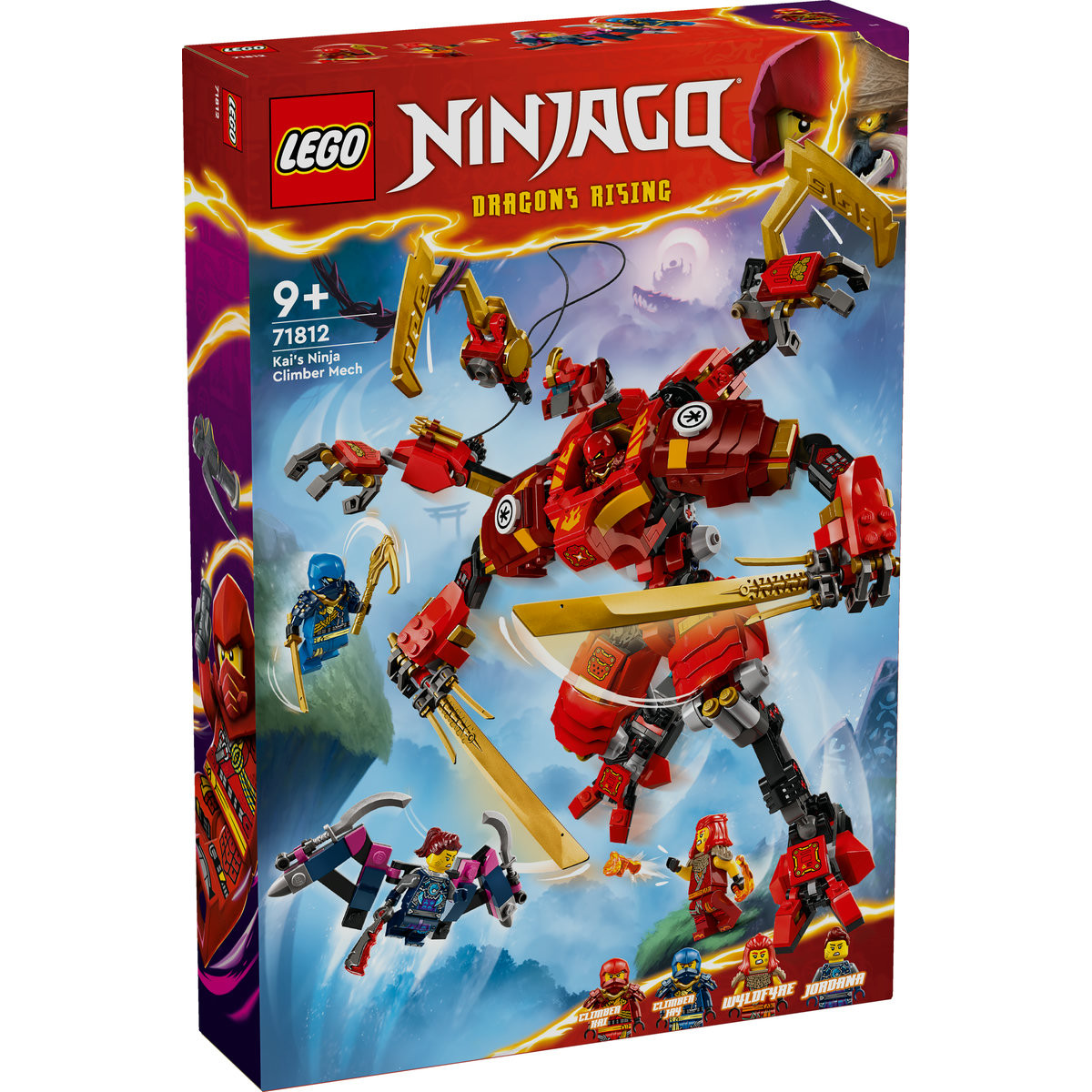 Set LEGO Ninjago - Robotul Ninja catarator al lui Kai (71812) - 1 | YEO