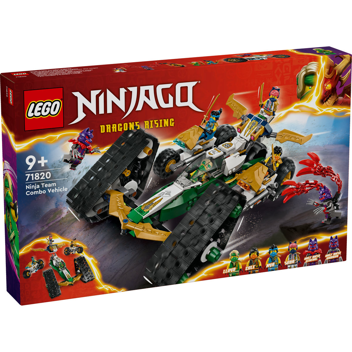 Set LEGO Ninjago - Vehicul combinat al echipei ninja (71820) - 1 | YEO