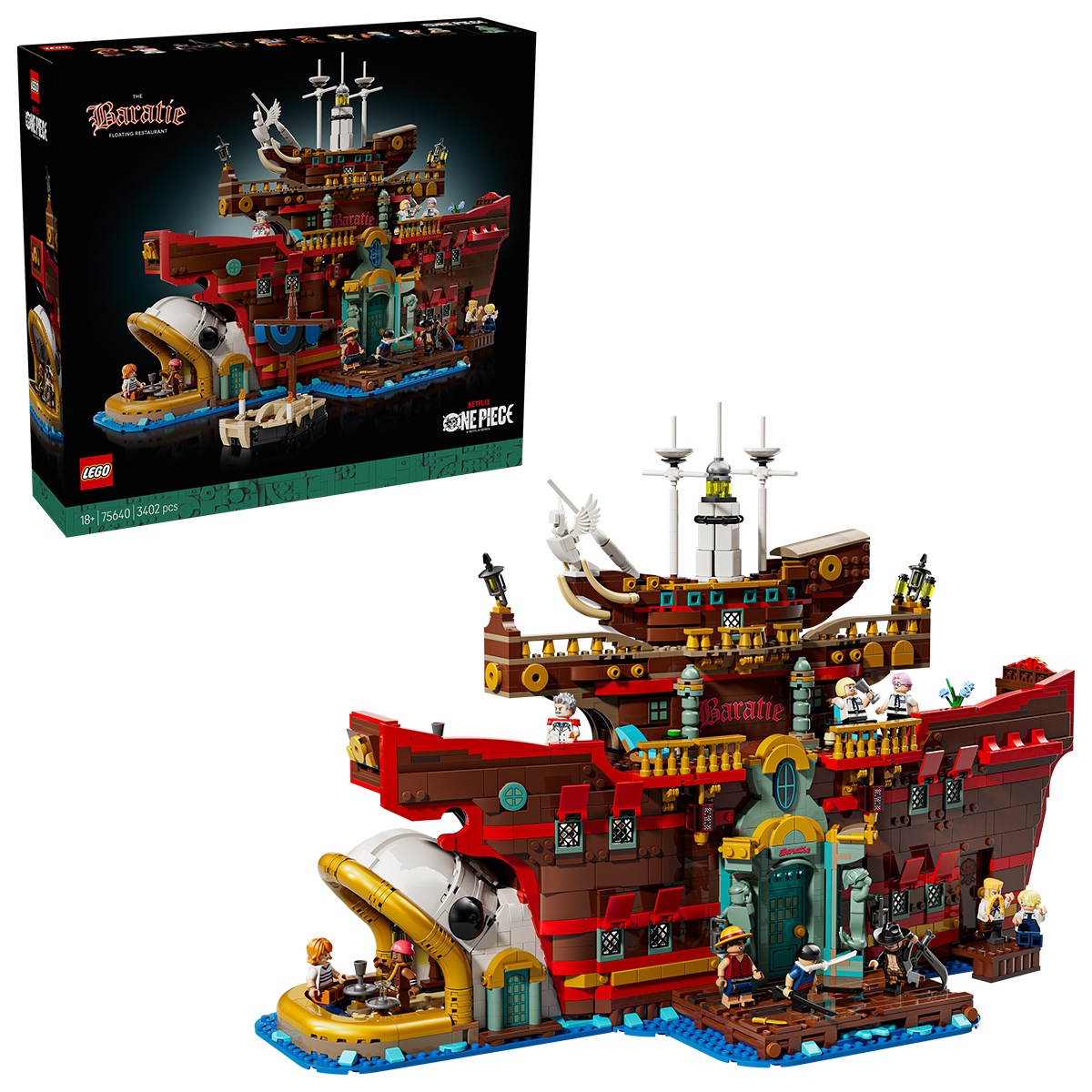 Set LEGO One Piece - Restaurantul plutitor Baratie (75640)