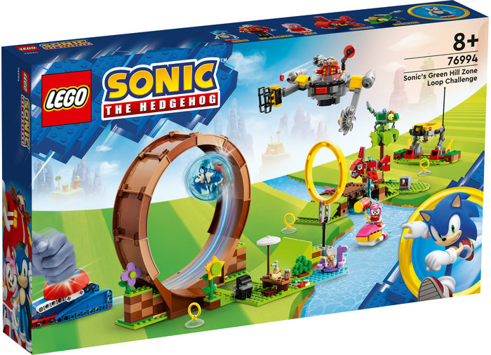 Set LEGO Sonic the Hedgehog - Provocarea cu bucla a lui Sonic din zona Green Hill (76994) - 1 | YEO